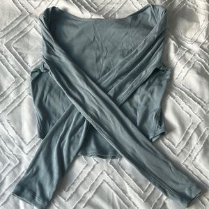 Lululemon blue long sleeve